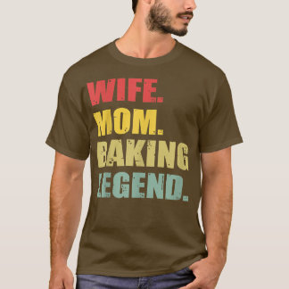 Funny Ehefrau Mama BackLegende T-Shirt