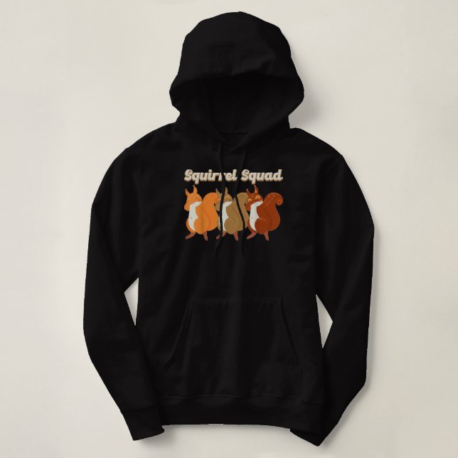 Funny Eichhörnchen Geschenk für Eichhörnchen Lover Hoodie (Design vorne)