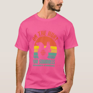 Funny Eichhörnchen Jagen Eichhörnchen Slayer Catch T-Shirt