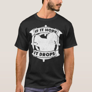 Funny Eichhörnchen spendet Vintag Jägereiche Hun T-Shirt