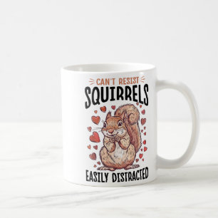 Funny Eichhörnchen Tier kann Easi nicht widerstehe Kaffeetasse
