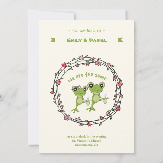 Funny Einladung (Vorderseite)