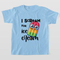 Funny Eis schreiend Wortart