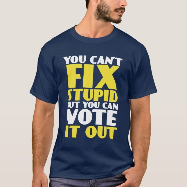 Funny Elections and Policies T - Shirt Vote it Out (Vorderseite)