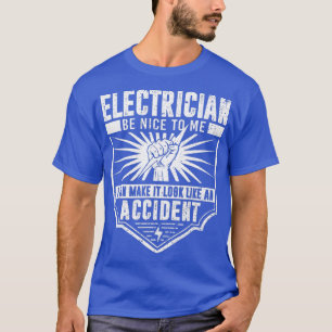 Funny Electrician Art Männer Frauen arbeiten Elekt T-Shirt