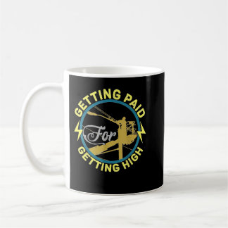 Funny Electrician Gift Electrical Power Lineman Me Kaffeetasse