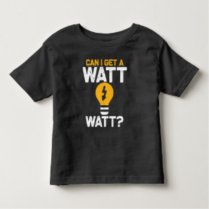 Funny Electrician Watt Pub Elektrotechnik Kleinkind T-shirt