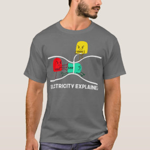 Funny Electricity erklärt, Stuff I Lehrer Nerd G T-Shirt