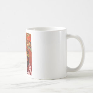 Funny Elegant Giraffe Accessorized African Style Tasse