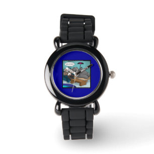 Funny Elephant in Therapy Watch Armbanduhr