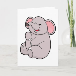 Funny Elephant Karte