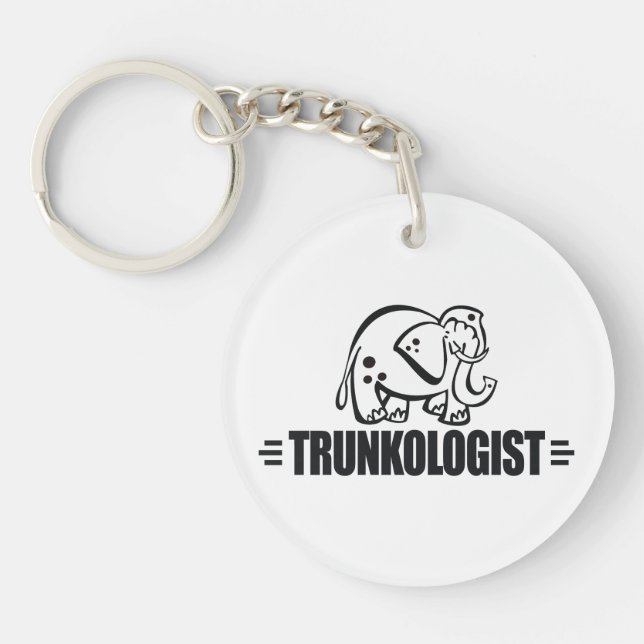 Funny Elephant Schlüsselanhänger (Vorderseite)