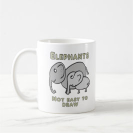 Funny Elephants Kaffeetasse