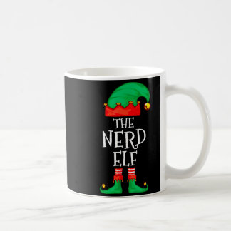 Funny Elf Family Christmas The Nerd Elf Sweater Me Kaffeetasse