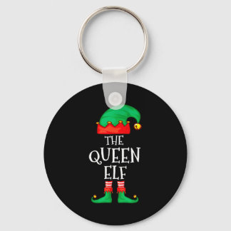 Funny Elf Family Christmas The Queen Elf Sweater M Schlüsselanhänger