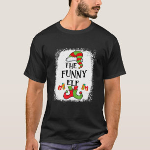 Funny Elf Matching Family Funny Christmas Party Pa T-Shirt