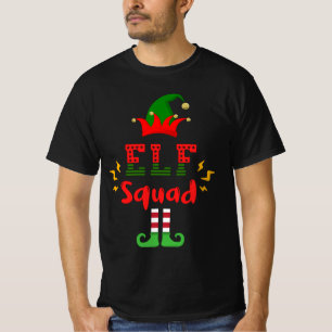 FUNNY ELF SQUAD - CHRISTMAS FUN T - Shirt