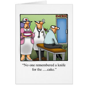 Funny Emergency Nurses Day Card "Spectickles"