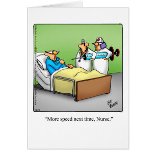 Funny Emergency Nurses Day Card "Spectickles"
