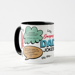 Funny Emergency Vater Jokes Gift Tasse