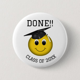 Funny Emoji "Done" Abschluss Button