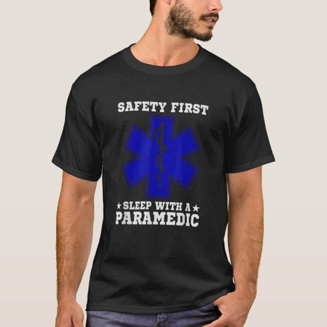 Funny EMT Men EMS Nurse Paramedic Ambulance T-Shirt (Vorderseite)