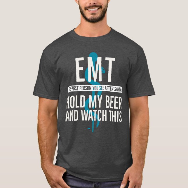 Funny EMT T - Shirt (Vorderseite)