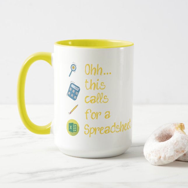 Funny Engineer - Ok, das erfordert eine Tabellenka Tasse (Mit Donut)