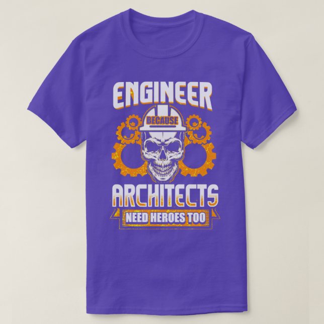 Funny Engineer T-Shirt (Design vorne)