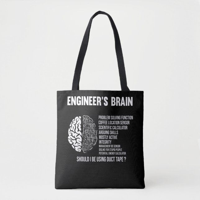 Funny Engineering Spaß Brain Engineer Joke (Vorderseite)