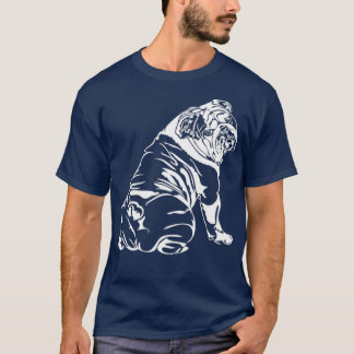 Funny English Bulldog    Hundertgeschenk T-Shirt