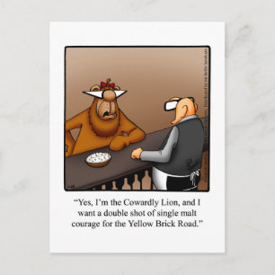 Funny Enmuvation Spaß Postcard Postkarte