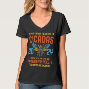 Funny Entomology Cicada Wiedersehen Concert Fest 2 T-Shirt