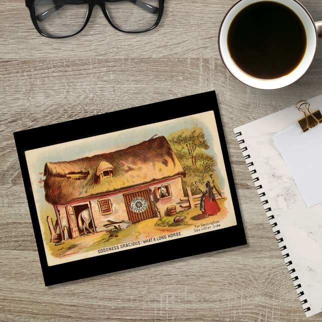 Funny Ephemary Stove Art Advertising Postkarte (Von Creator hochgeladen)