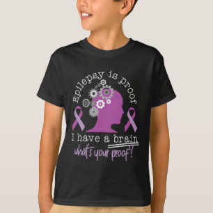 Funny Epilepsy Awareness ist der Beweis, dass ich  T-Shirt