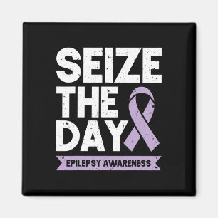 Funny Epilepsy Awarze The Day Ribbon Magnet