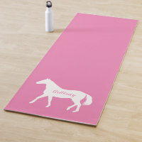 Funny Equestrian Workout Fitness Rosa Name Pferd