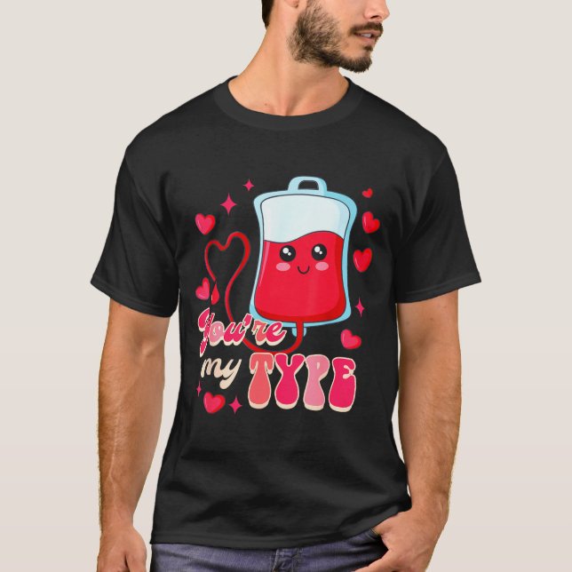 Funny Er Rn Nurse Nursing Valentine’s Day You're M T-Shirt (Vorderseite)