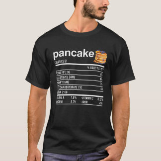 Funny Erntedank Bekleidung, Pancake Nutrition Fakt T-Shirt