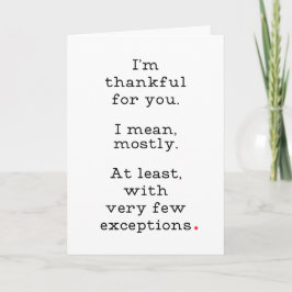 Funny Erntedank Card Dankeskarte