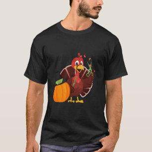 Funny Erntedank Day Turkey Friseur Erwachsene m T-Shirt