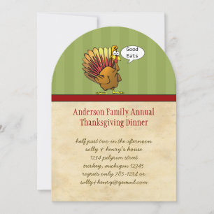 Funny Erntedank Dinner Einladung