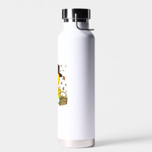 Funny Erntedank Duck Turkey Boys Girls Trinkflasche