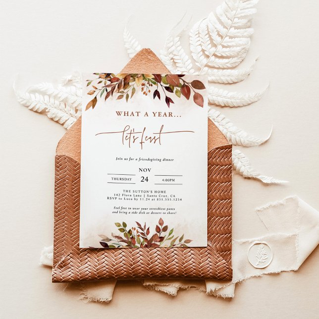 Funny Erntedank Einladung Freundliches Dinner (Von Creator hochgeladen)