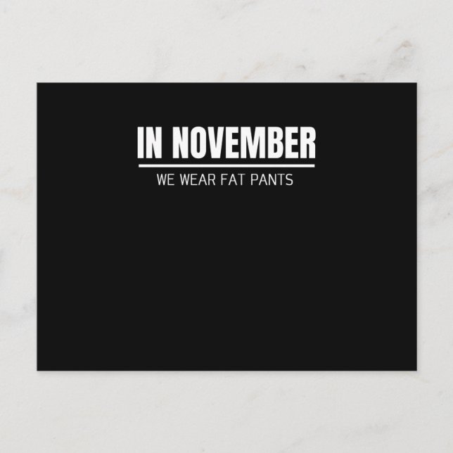 Funny Erntedank Family Matching Erntedank Postkarte (Vorderseite)