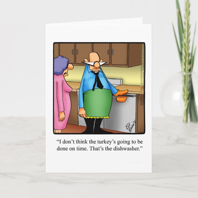 Funny Erntedank Grußkarte "Spectickles" Feiertagskarte (Vorderseite)