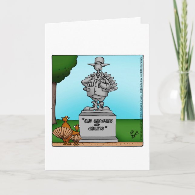 Funny Erntedank Grußkarte "Spectickles" Feiertagskarte (Vorderseite)