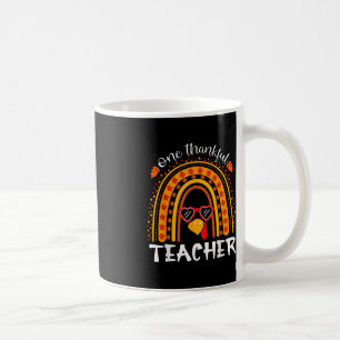 Funny Erntedank Rainbow Leopard Fall One Thankf Kaffeetasse
