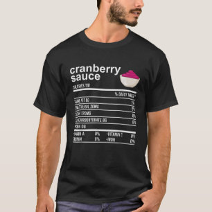 Funny Erntedank Sauce Food Shirt Cranberry Nutr