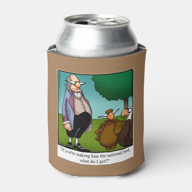 Funny Erntedank Spaß Biere Cooler Geschenk Dosenkühler (Kanne Vorderseite)
